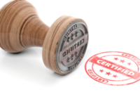 Certification Stamp